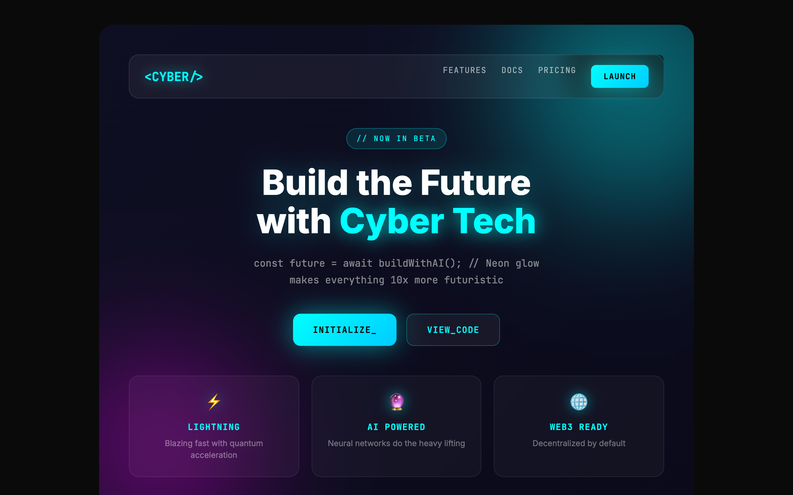 Lazy "Cool" specimen